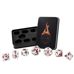 Dice Forged: Poly 7 set Metal