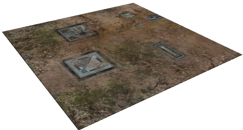 TerrainCrate Battle Mat: Deadzone #3