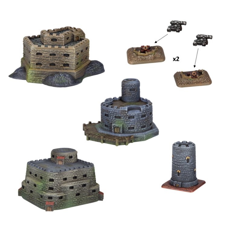 Armada: Scenery Pack:  Fortifications