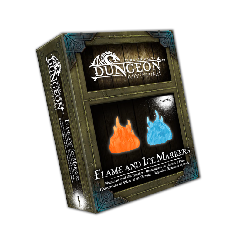 TerrainCrate Dungeon Adventures: Flame and Ice Markers