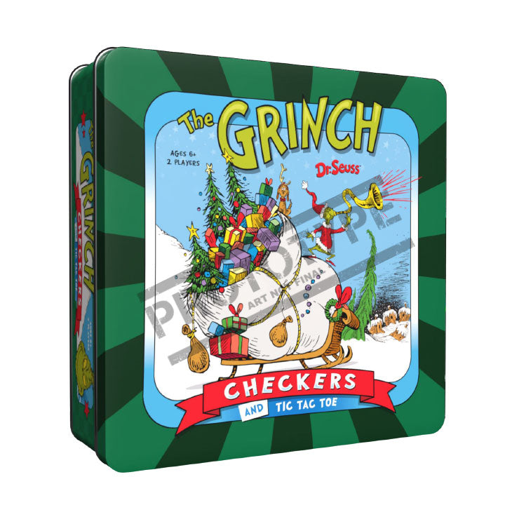 Checkers & Tic-Tac-Toe: The Grinch