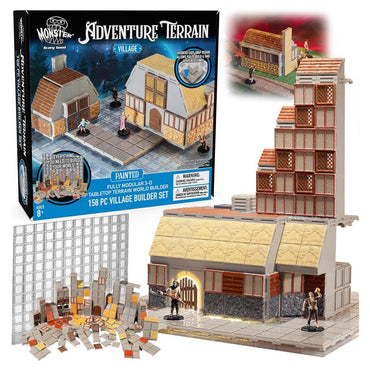 Terrain Monster Painted: Village Builder Set  (158pc)