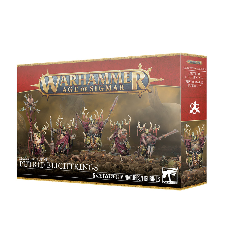 Warhammer Age of Sigmar Maggotkin of Nurgle: Putrid Blightkings