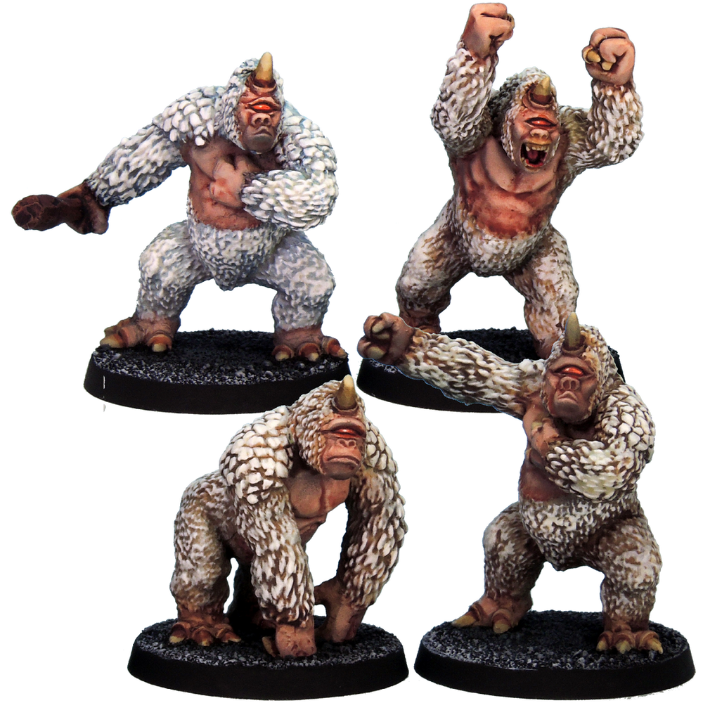 Mini Crooked Fantasy: Magma Apes (4)