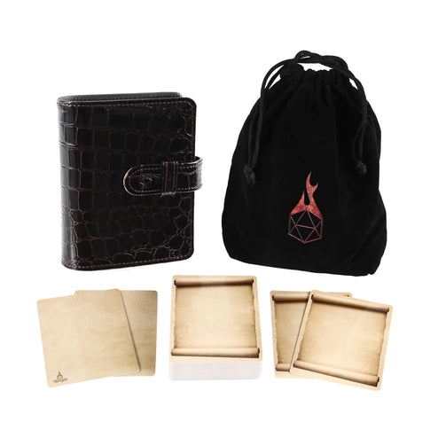 D&D Card Book Forged: Book of Incantations (Dragon Skin Edition)