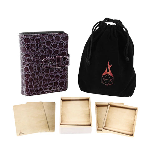 D&D Card Book Forged: Book of Incantations (Dragon Skin Edition)