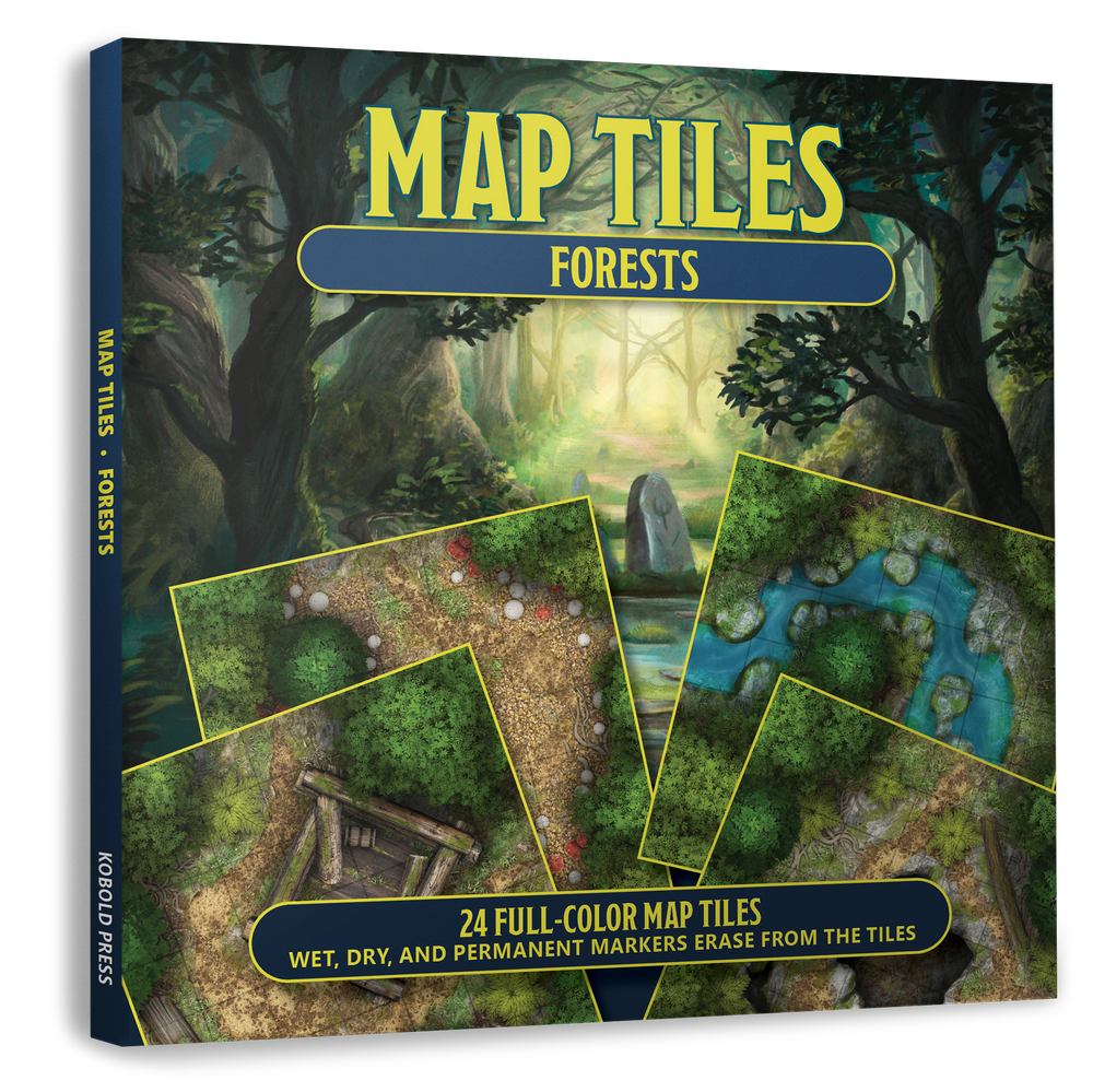 Dungeons & Dragons Kobold Map Tiles: Forests