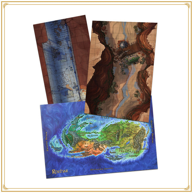 Brandon Sanderson's Cosmere® RPG: Stormlight Adventure Maps Pack
