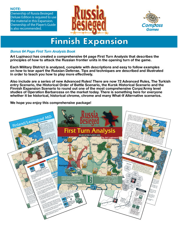 Russia Besieged Deluxe Edition, Finnish Expansion