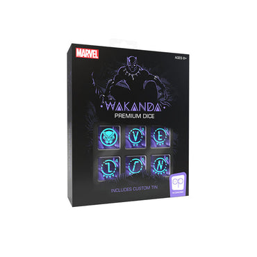 Dice USAopoly d6 Premium: Marvel Black Panther (6)