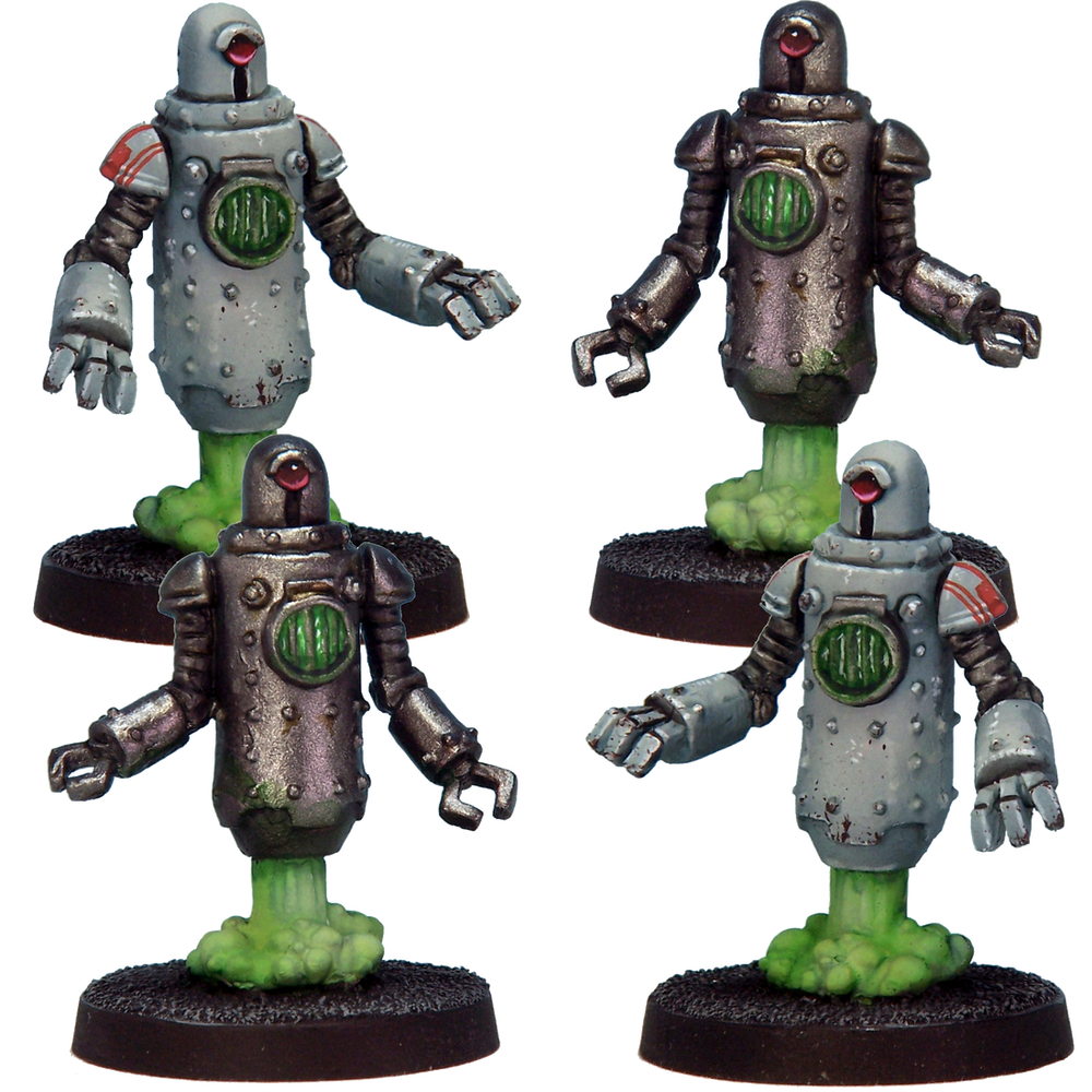 Mini Crooked Sci-Fi: Mechanical Men (4)