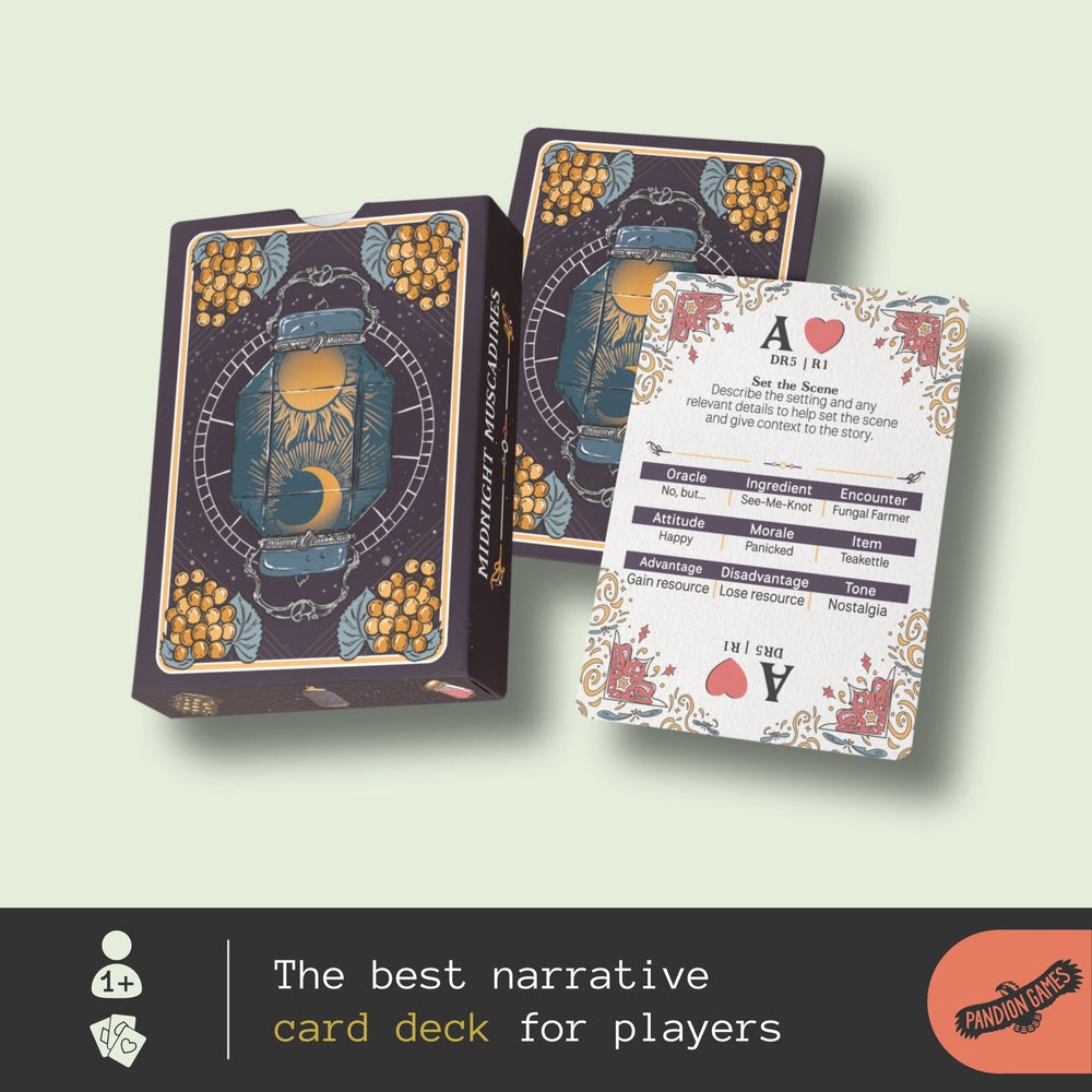 Midnight Muscadines: Narrative Playing Cards