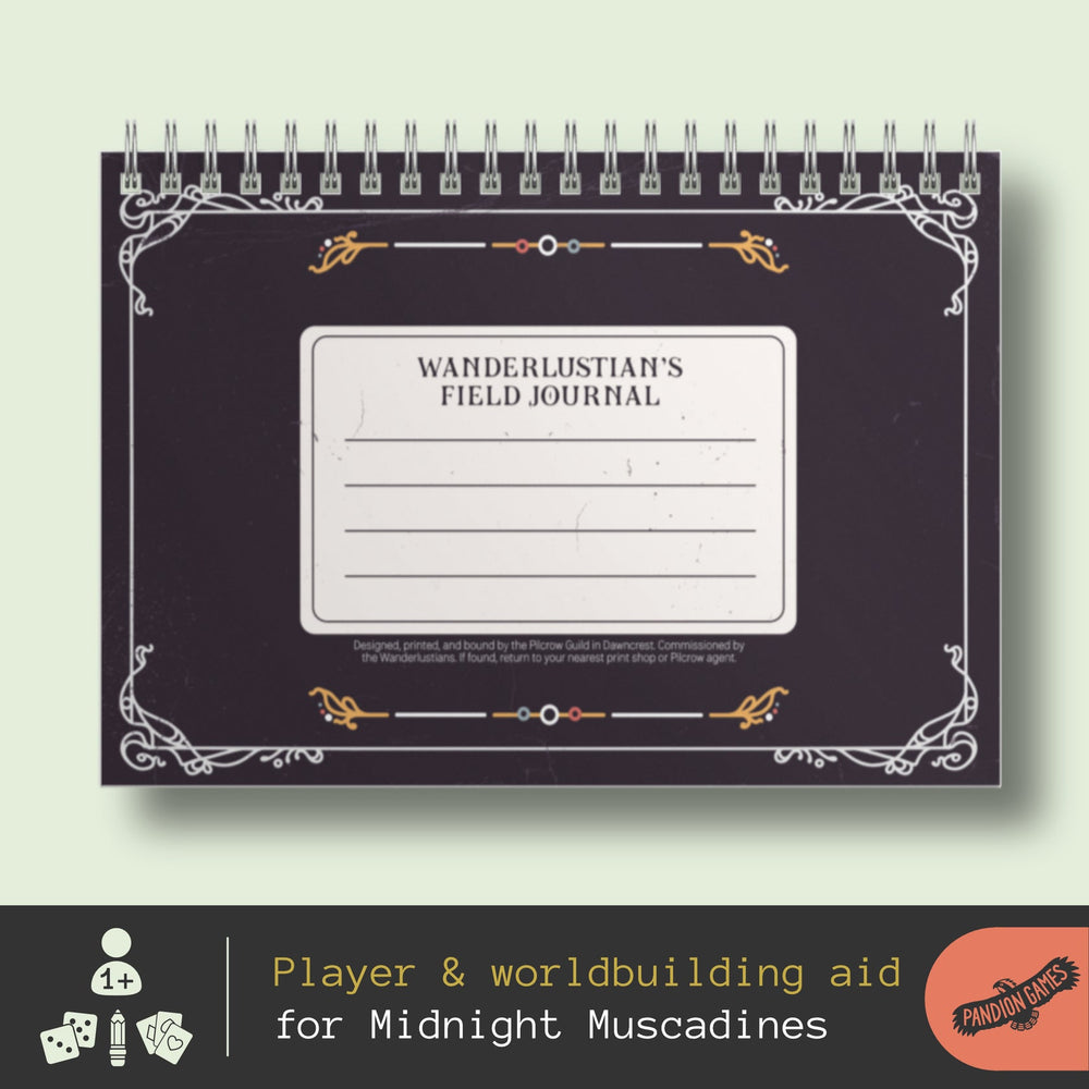 Midnight Muscadines: Wanderlustian Journal