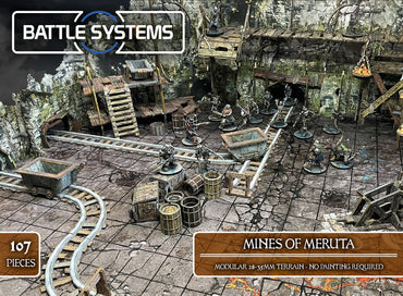 Terrain Battle Systems: Fantasy Dungeon Mines of Meruta
