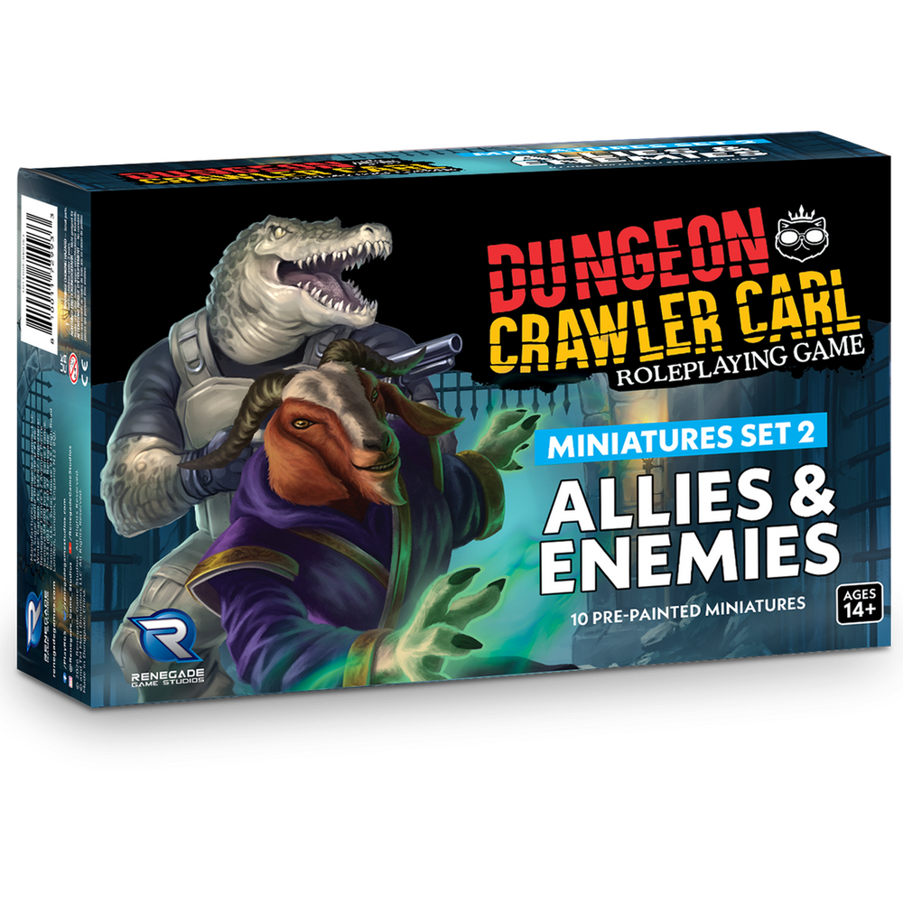 Dungeon Crawler Carl RPG: Miniatures Set 2: Enemies & Allies
