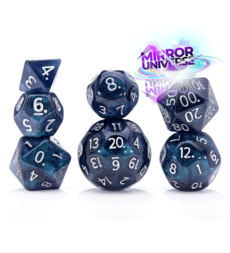 Dice Gate Keeper: Poly 7 Set Double Dice