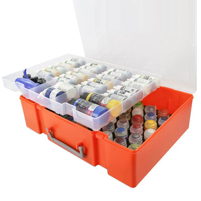 Tools Hobbyist: Organizer Suitcase Evemodel - Paint Bottle Storage