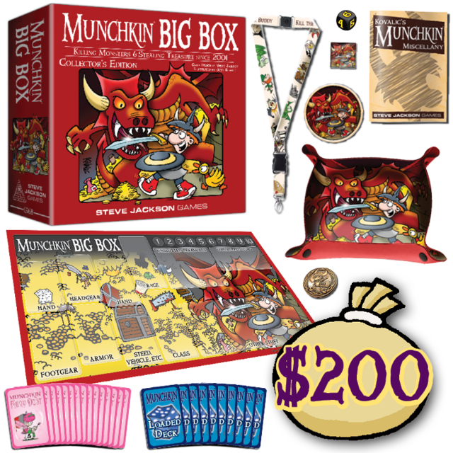 Munchkin Big Box:  w/Stretch Goal Box