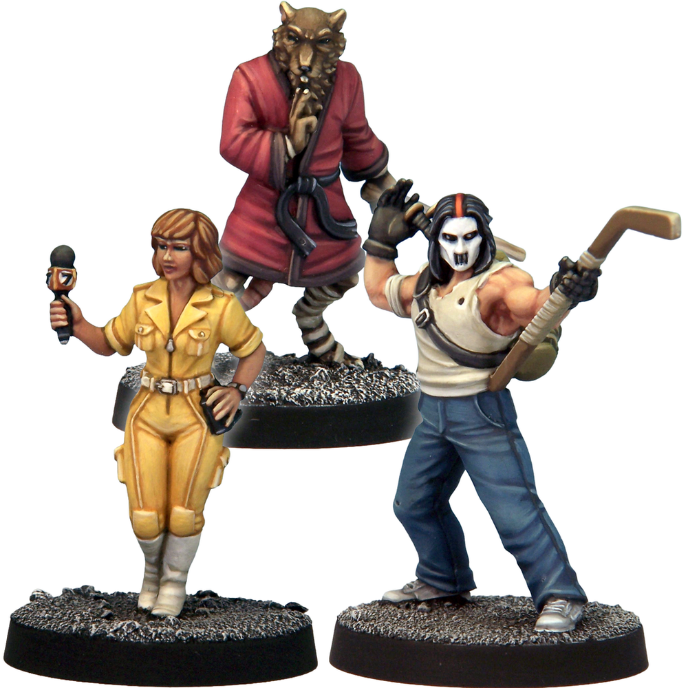 Mini Crooked Modern: Mutant Martial Artist Allies (3)