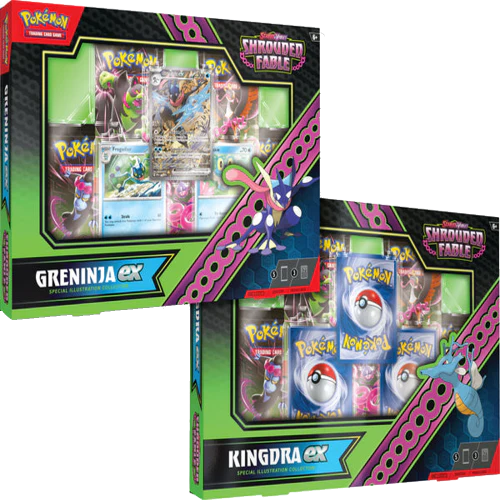 Pokémon: Scarlet & Violet 6.5: Kingdra ex / Greninja ex Special Illustration Collection