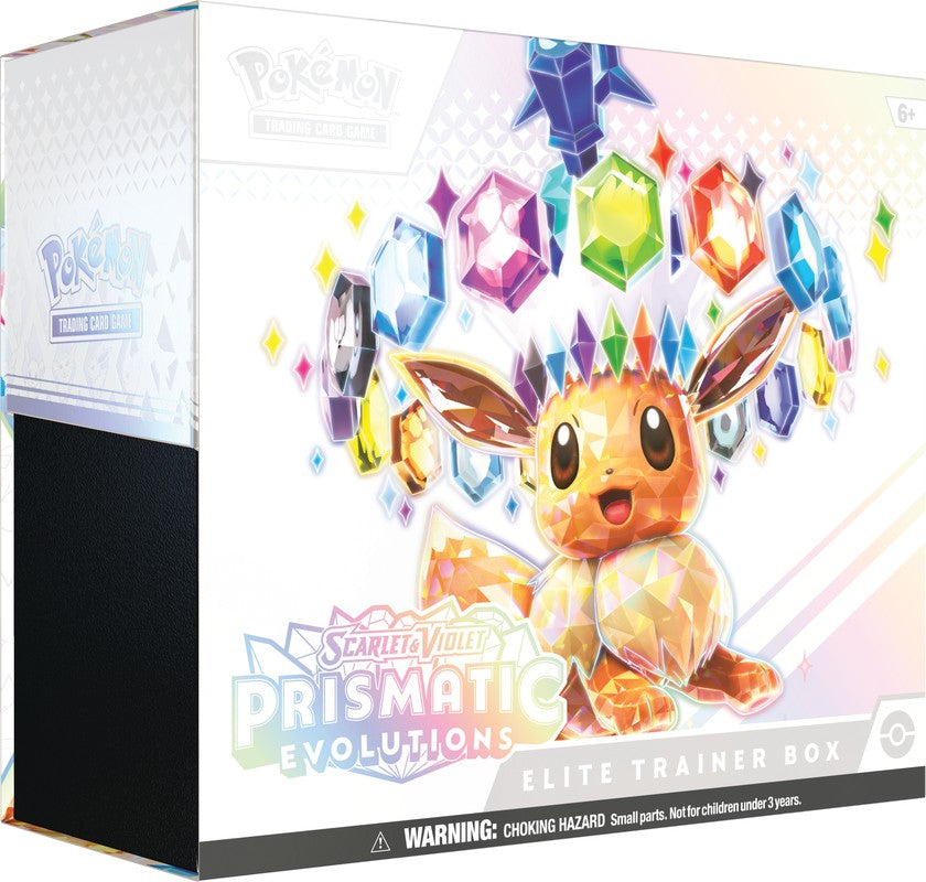Pokémon Scarlet & Violet 8.5: Prismatic Evolutions: Elite Trainer Box