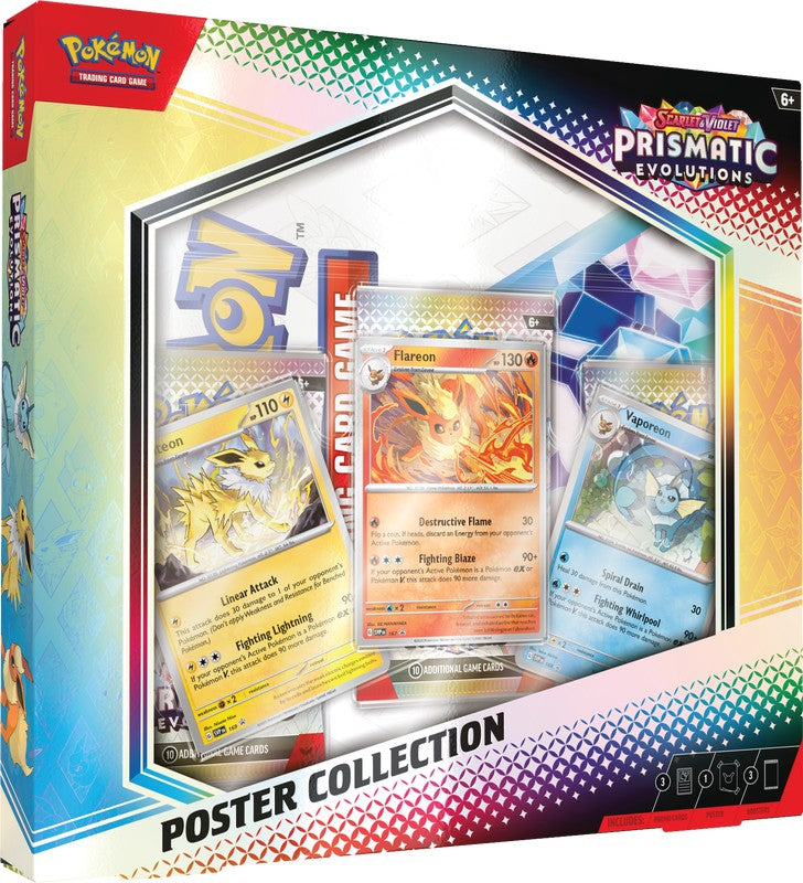 Pokémon Scarlet & Violet 8.5: Prismatic Evolutions: Poster Collection
