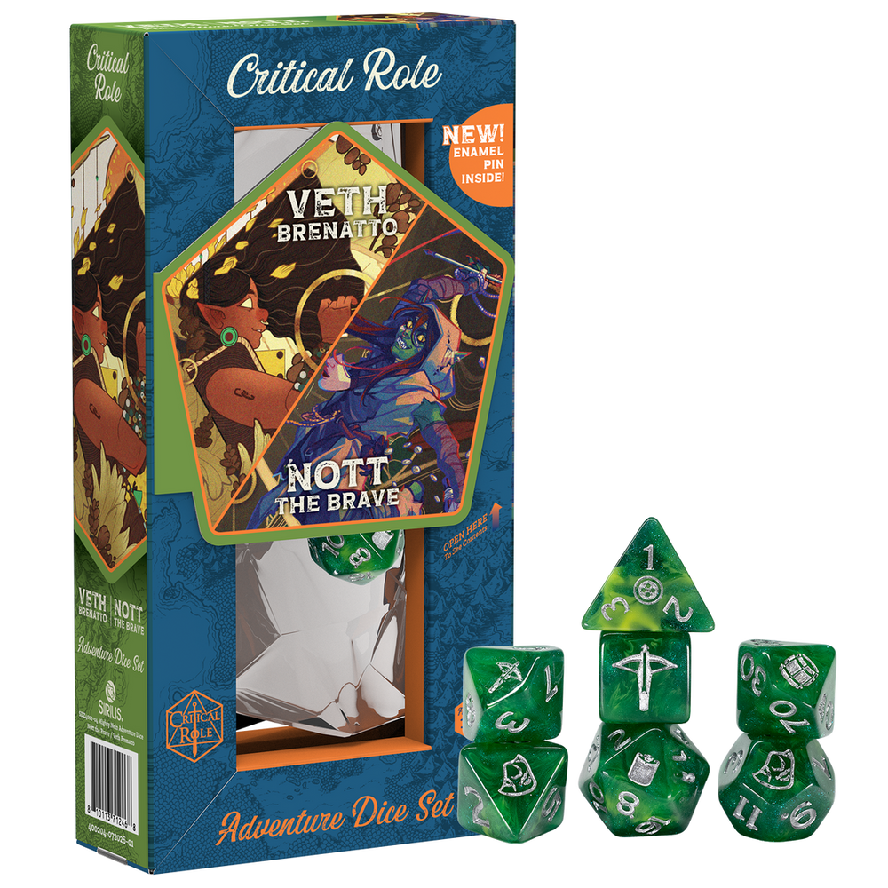 Dice Sirius: Poly 7-Set The Mighty Nein