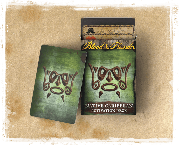 Blood & Plunder:  Activation Deck - Native Caribbean