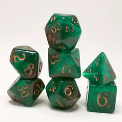 Dice Studio Woe: Poly 7-Set Scented Dice