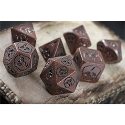 Dice Forged: Poly 7 set Necro