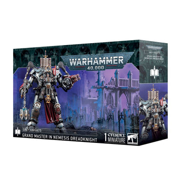 Warhammer 40K Grey Knights: Grandmaster in Nemesis Dreadknight