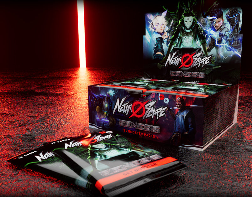 Neuroscape TCG: 01 Genesis Booster Display