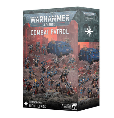 Warhammer 40K Chaos Space Marines: Combat Patrol Night Lords