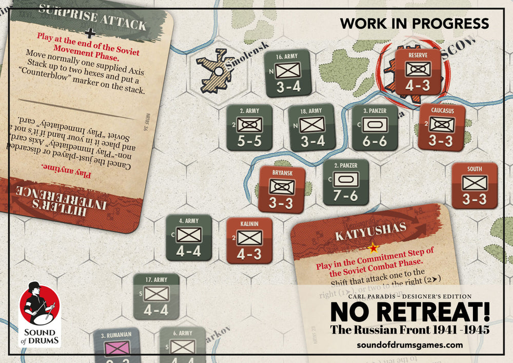 No Retreat Vol. Russian Front Designer's Edition English Version