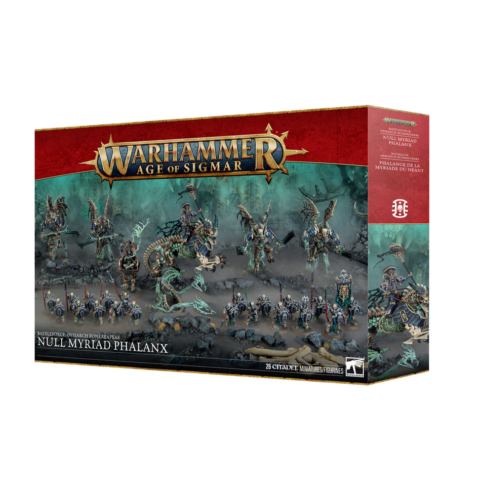 Warhammer Age of Sigmar Ossiarch Bonereapers: Null Myriad Phalanx