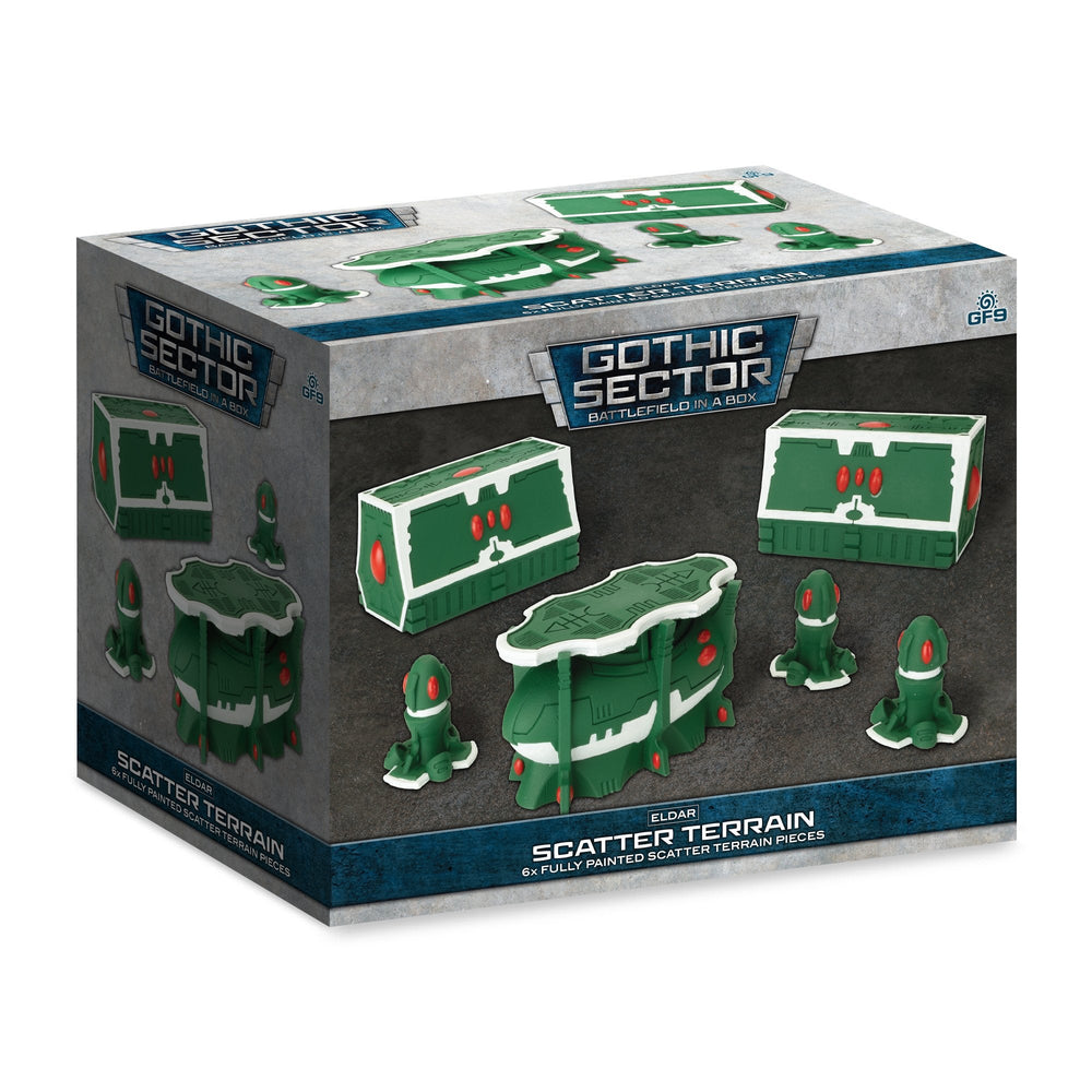 Terrain GF9: Gothic Sector: Eldar Scatter Terrain (x6)