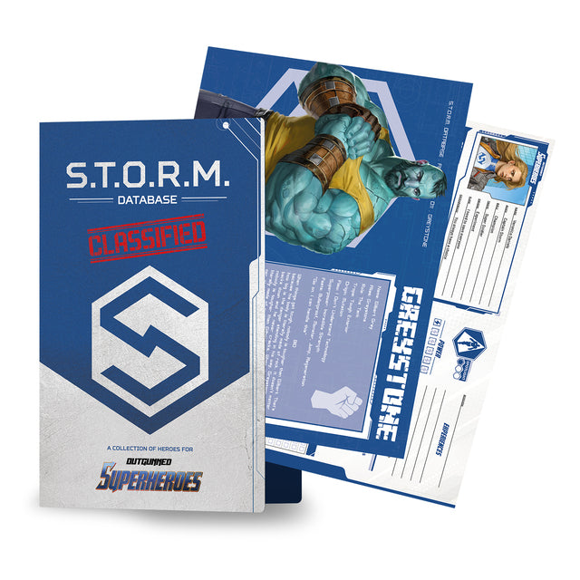 Outgunned Superheros: S.T.O.R.M. Database