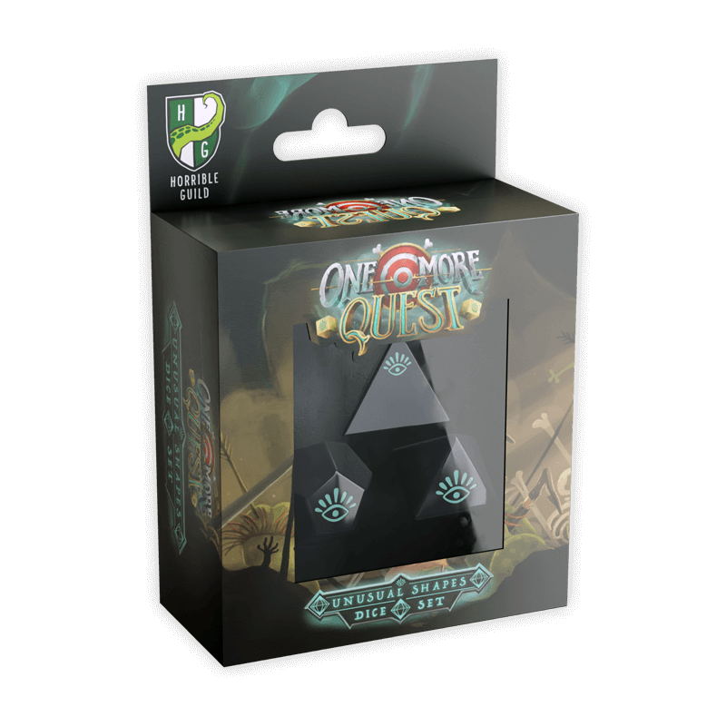 One More Quest: Dice Unusual Shapes