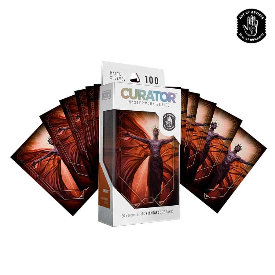 Card Sleeves Curator: Masterwork Sleeves Olga Tereshenko (100CT)