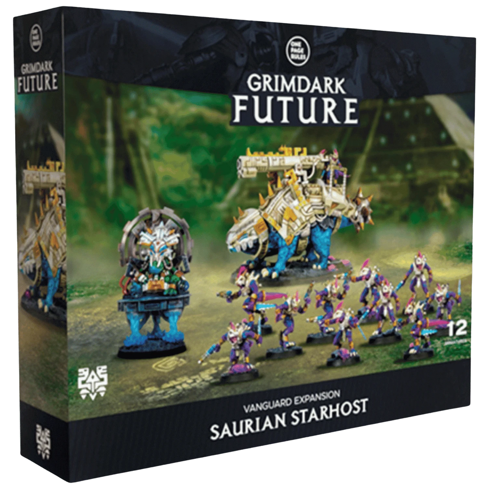 One Page Rules - Grimdark Future: Saurian Starhost: Vanguard Expansion