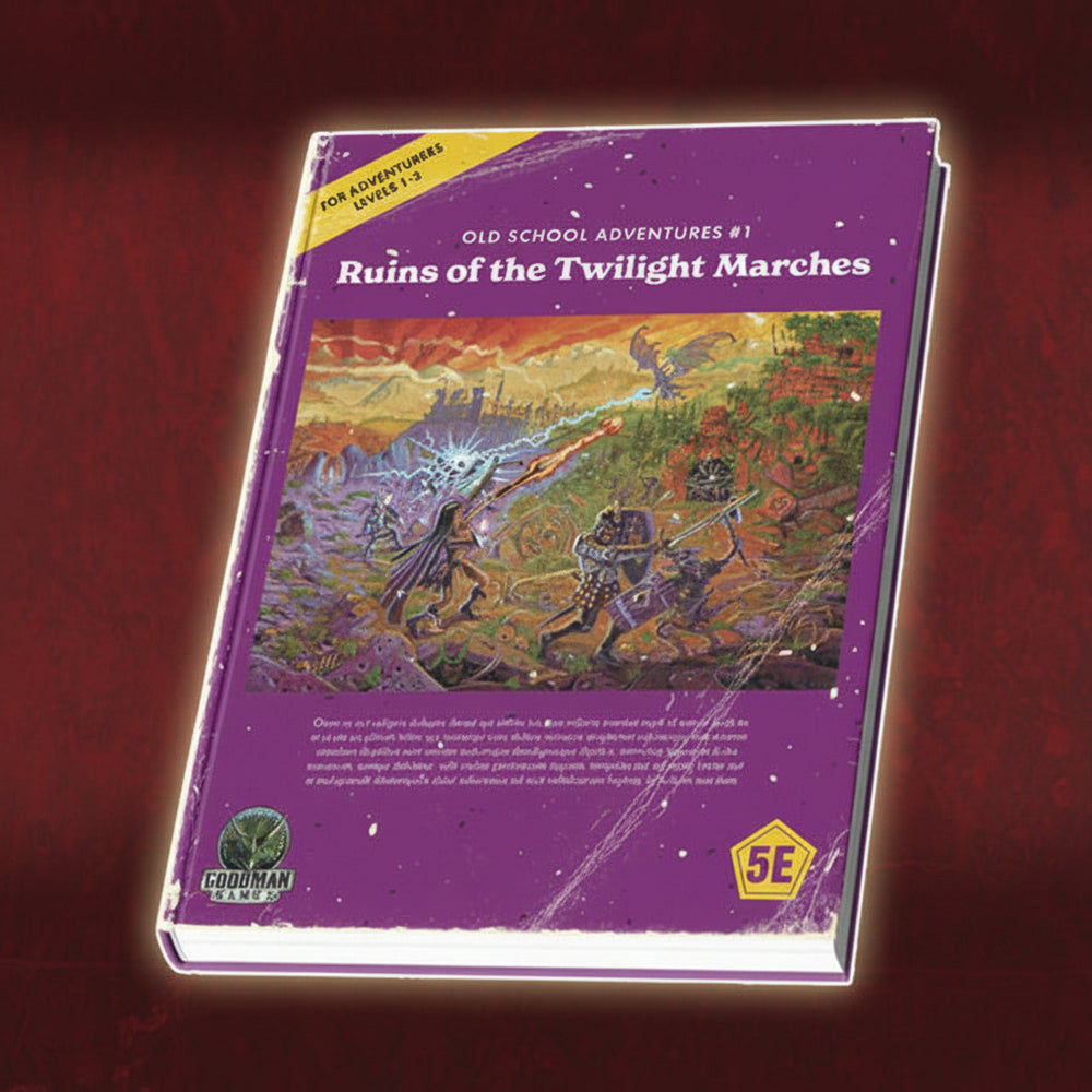 Dungeons & Dragons Old School Adventures: 01 Ruins of the Twilight Marches
