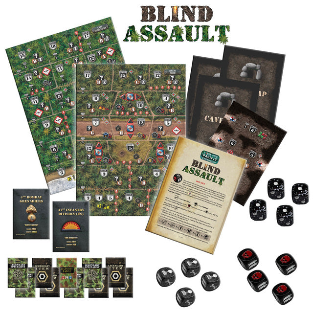 D-Day Dice Pacific: Blind Assault
