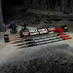 Paint Brush Pro Acryl: Sam Lenz Weapon Rack Brushes