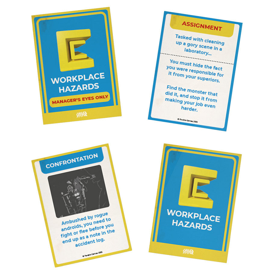 SHIVER Corporate: Workplace Hazards Card Deck