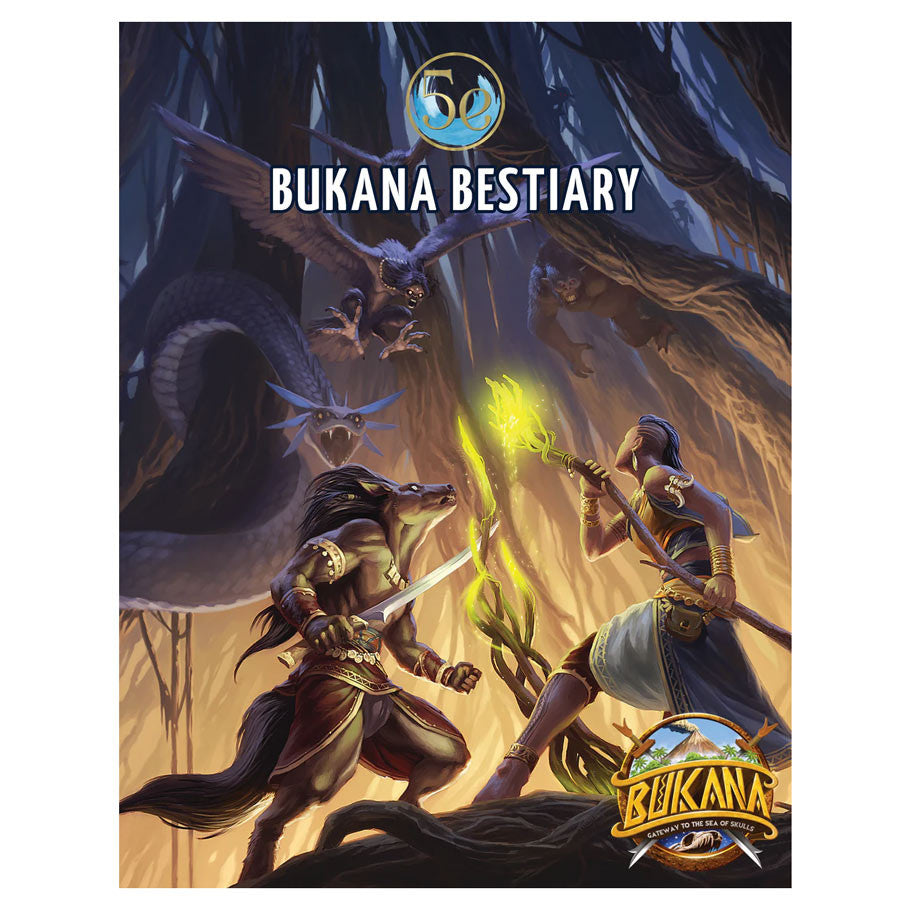 Dungeons & Dragons Bukana Bestiary: A WakeSong Supplement