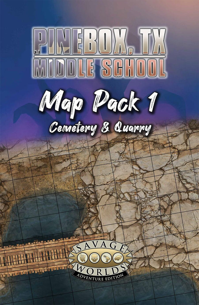 Savage Worlds: Pinebox Middle School - Map Pack 1