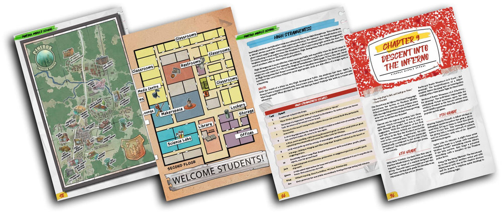 Savage Worlds: Core Book - Pinebox, TX Middle School