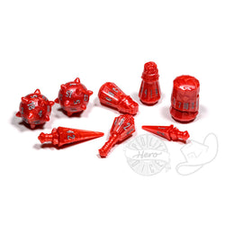 Dice Polyhero Warrior: Poly 8 Set