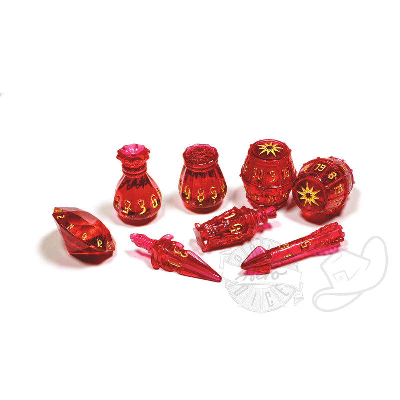 Dice PolyHero Rogue:  Poly 8 Set