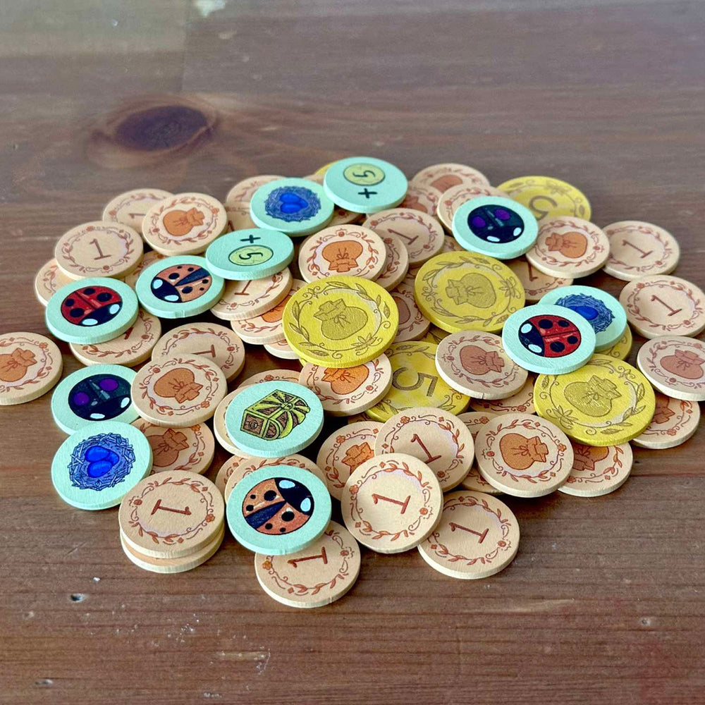 A Wild Venture: Wooden Tokens